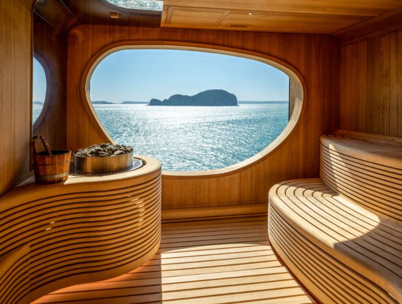 Sauna & SPA an Bord der Ponant Explorers