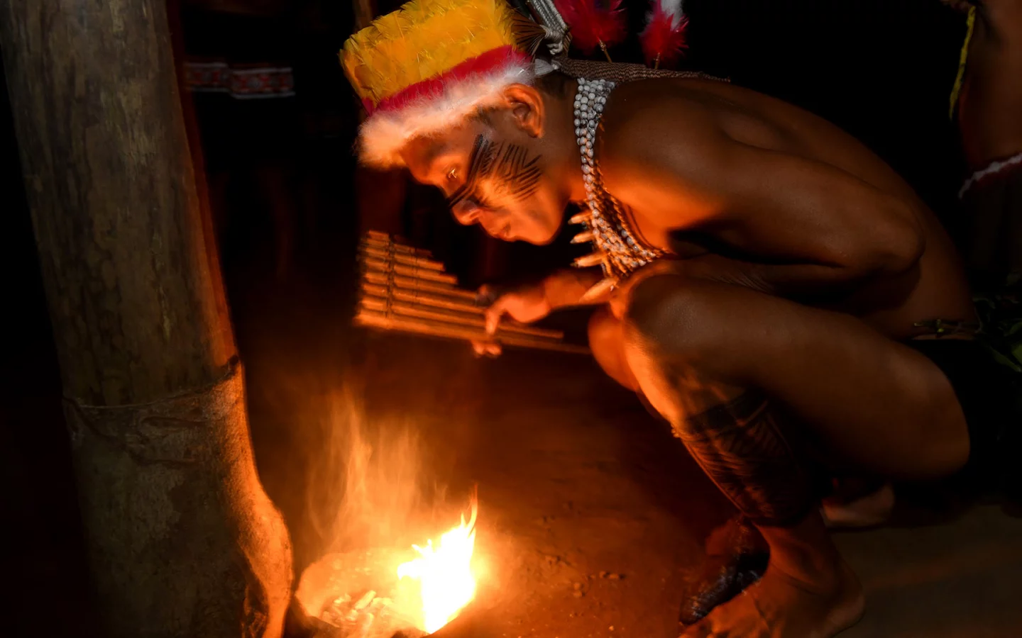 Besuch eines Indigenen Dorfs