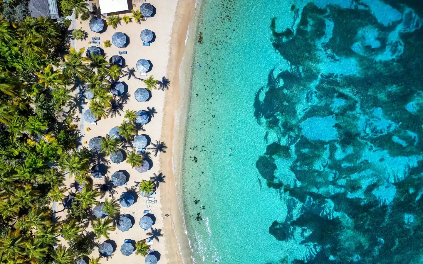 Strand von Antigua & Barbuda