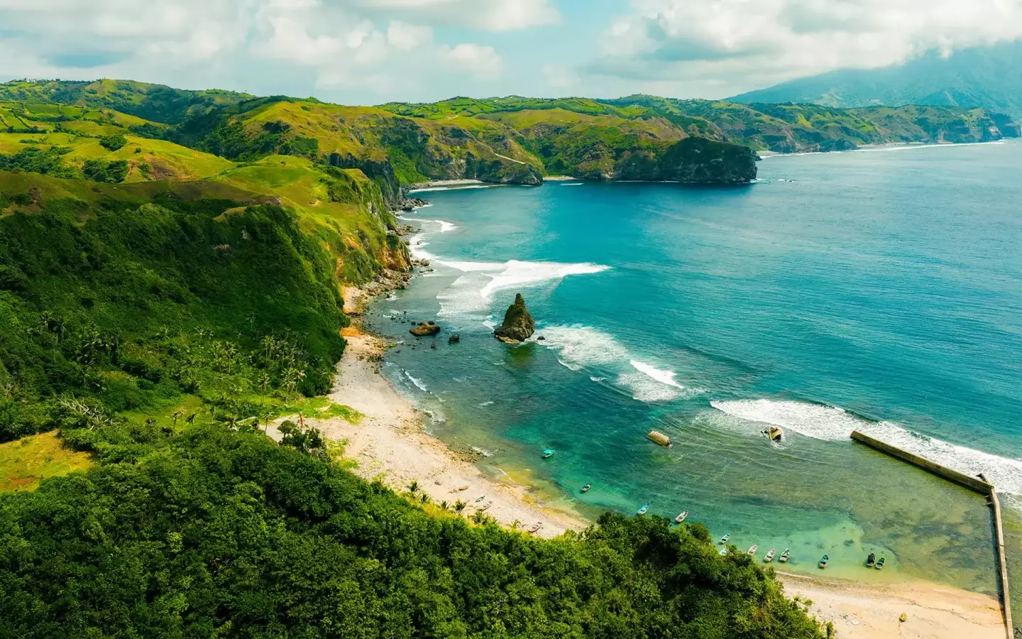 Batanes Island auf den Philippinen