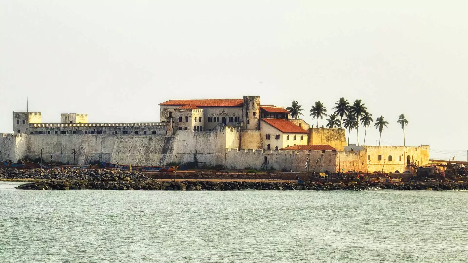 Historisches Fort in Ghana